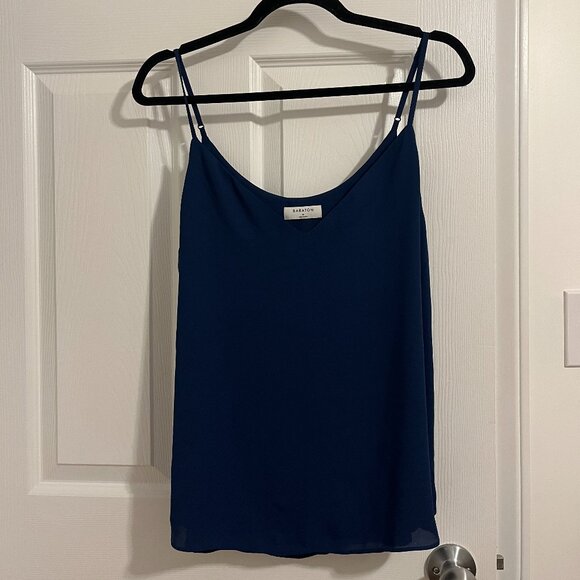 Aritzia Babaton - Everly Camisole - Medium - Navy Blue - Picture 2 of 4
